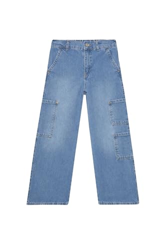 Jeans fille DeFacto en denim bleu confortable pour enfant