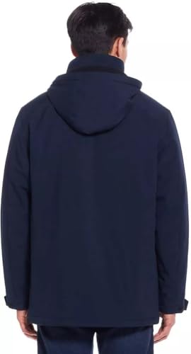 Weatherproof Men’s Ultra Tech Removable Fleece Lined Hood Jacket (Blue,X-Large)2