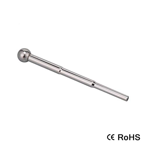 HWL Herramientas de estimulación uretral Reutilizables con uréter de Metal de Acero Inoxidable for Hombres Camiseta T-Shirt