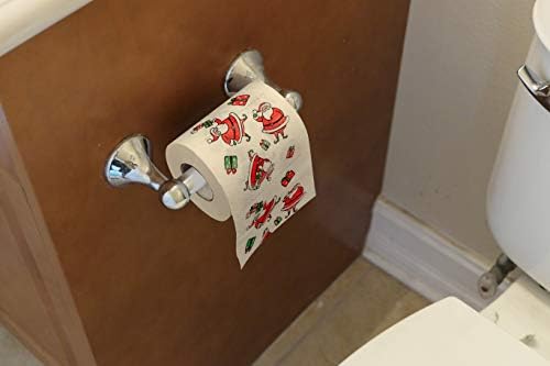 SummitLink 6 Rolls of Merry Christmas Toilet Paper Tissue Napkin Prank Fun Birthday Party Novelty Gift Idea image 5