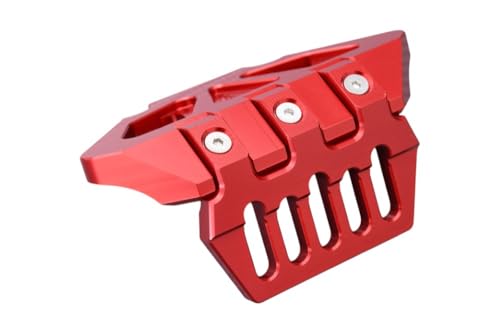 Cache carter pignon pour CBR 650R rouge, look racing sur route