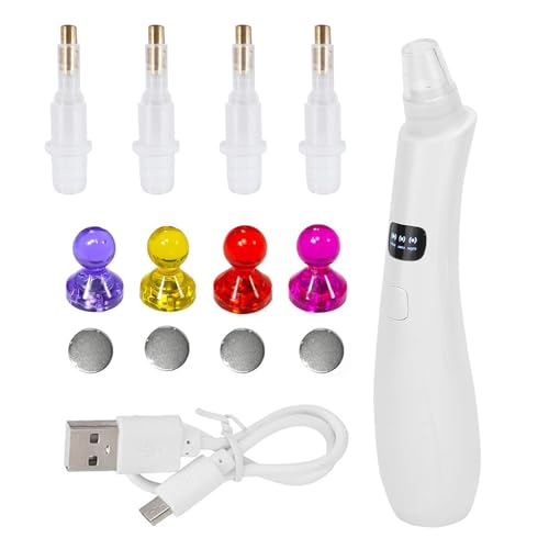 Vziguhk ジェムペインティングツール | ジェムジュエリーピックアップツール,電動アプリケーター 3段階吸引モード クラフト ジュエリー 刺繍 メイク ネイルアート用