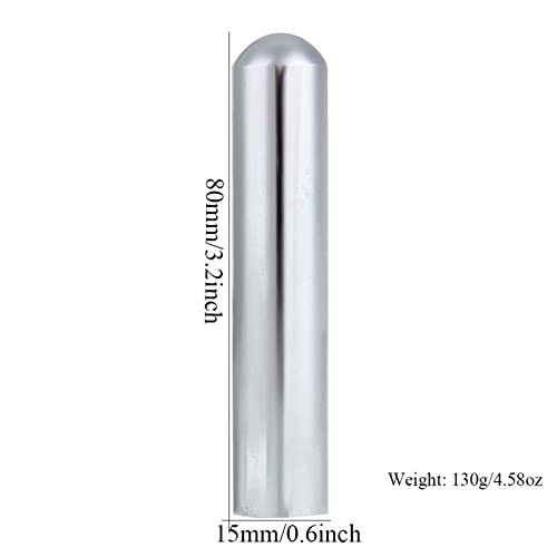 Stainless Steel Tonebar+4X Finger Pick For Dobro, Lap & Pedal Steel Guitar, Hawaiian Guitar, Electric Guitar #TOP2