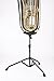 K&M Konig & Meyer 14950.000.55 Performer Tuba Stand | Adjust Height | Stable Sturdy Wide Cover Bottom For Instrument Support | Sit or Stand to Use | Folds Easily For Travel | German Made | Black