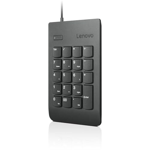 Lenovo KBD_BO Num Keypad 1 USB Noir - Claviers (USB, Noir)