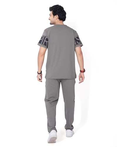 Image of WEET Cotton T-Shirt and Pyjama Set for Men,Night Wear for Men,Men's Pyjama Set 122