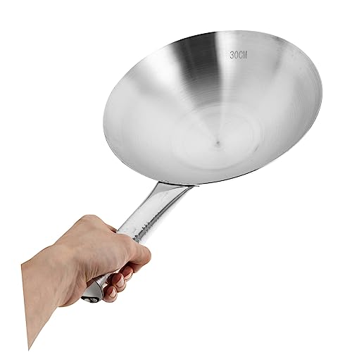 Wok de Acero Inoxidable con Asa Ergonómica miniatura 4