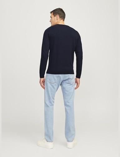 Pull en tricot homme à manches longues et coupe ajustée