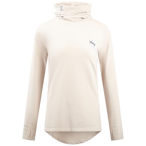 Eivy Damen Icecold Rib Top Yoga Shirt, Faded Cloud, M EU