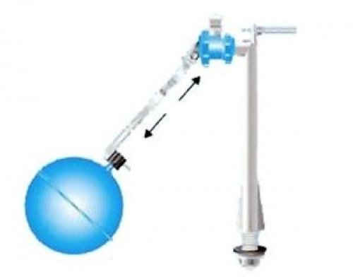 Fluidmaster B706A W.C. Fill Valve Bottom Entry, one Colour