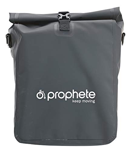 Prophete Unisex - Adult Side Pack Bag/Backpack Bag, Black, Plain - Image 3