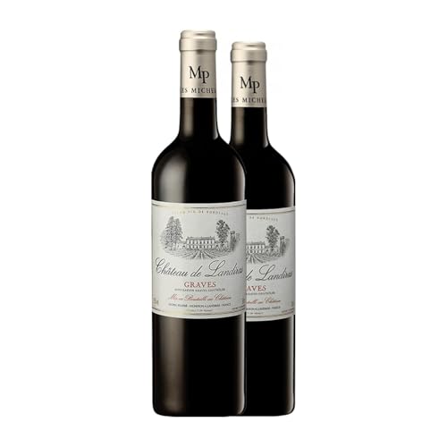 Château de Landiras Graves: Vino Tinto Premium – Caja de 2 Botellas 75 cl Château de Landiras Graves: Vino Tinto Premium – Caja de 2 Botellas 75 cl