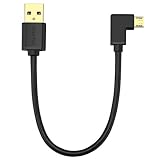 UGREEN Micro USB Cable Power Cable Charging for TV Stick, Chromecast, Roku 6 Inches (Left)