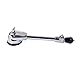 Alnicov Drum Zubehör Drum Kit Drum Leg Eisen Galvanisiert Silber Bottom Drum Support Leg