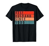 best husband since 1999 epic couple 25th wedding anniversary maglietta