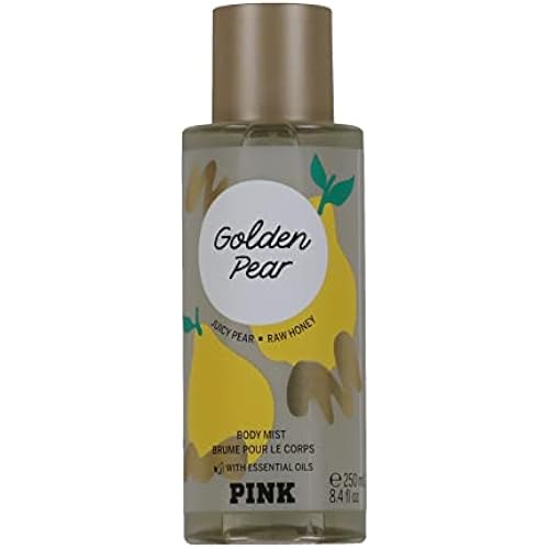 Victoria's Secret Pink Fragrance Mist 8.4 Fl Oz (Golden Pear)
