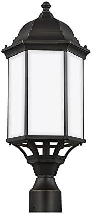 Generation Lighting 8238751-71 Large One Light Outdoor Post Lantern