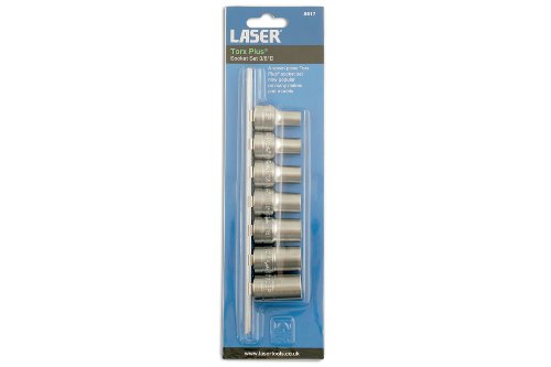 Laser 5617 Torx Plus® Socket Set 3/8" D 7Pc