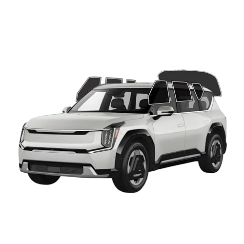 Precut Window Tint Film for KIA EV9 2024-2026 All Side+Rear Windshield 35% VLT 2Ply Anti-Shatter, UV Block, Privacy Protection, Easy Install, No Trimming Needed,Heat & Glare Reduction