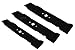 Produktbild 2 x 41 CM, 1 x 38 CM Messer SATZ für MTD G200/185 Rasentraktor 742-0611 742-0612