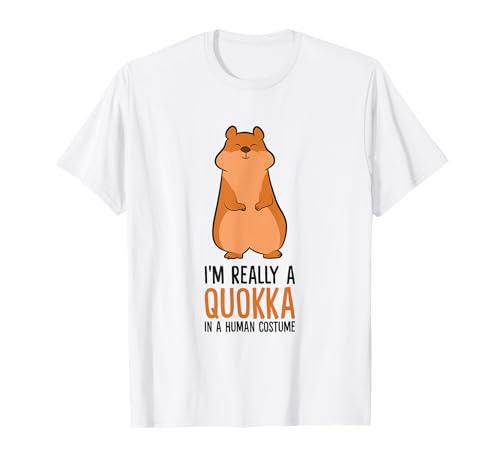Australian Quokka Costume Sono Davvero Un Quokka Maglietta