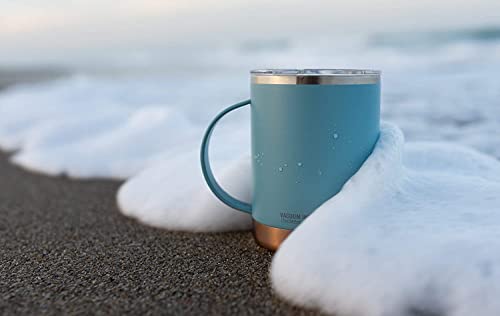 Asobu SM30 WHITE Ultimate Stainless Steel Ceramic Inner Coating Insulated Mug 12 Ounce thumb #1