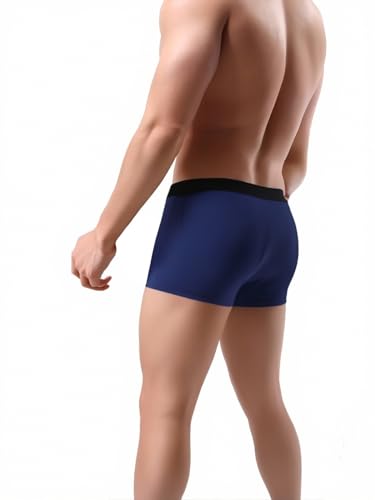 Men's Boxer Briefs Moisture Wicking & Breathable Underwear Soft & Comfortable Men's Briefs Perfect for Daily Wear Navy2