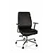 Produktbild hjh OFFICE 600982 Luxus Chefsessel Vermont Echt Leder Schwarz Bürodrehstuhl ergonomisch mit Armlehne