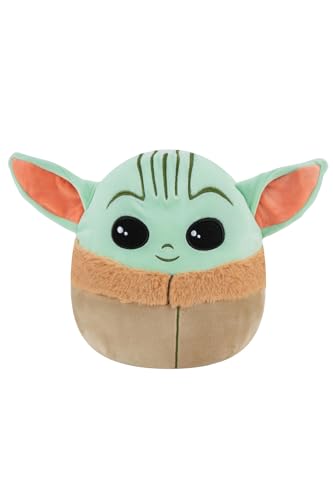 Squishmallows SQK0006 - Grogu 25 cm, offizielles Kelly Toys Plüsch, superweiches Kuscheltier, Das Kind