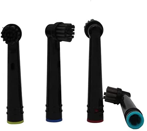CarePrime Cabezales de carbón vegetal compatibles con cepillos de dientes eléctricos Oral B (4 unidades)