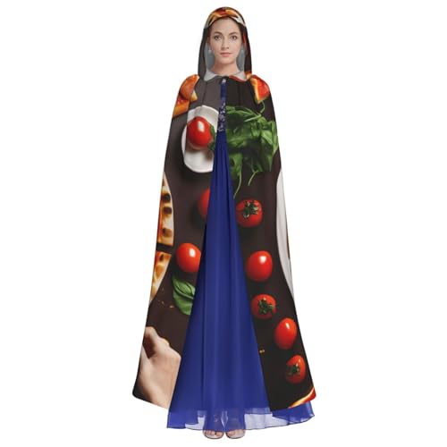 Cape à capuche pizza pour animer vos soirées d'Halloween