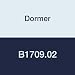 Dormer B1709.02 Centesimal Reamer, Bright, HSS-E, Head Diameter 9.02 mm, Flute Length 36 mm, Full Length 125 mm