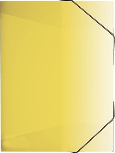 Fountain A Keepsake/Trinket Box Basting Collector, Translucent and PP-Slide, 0.75 mm, A4, 260 x 25 x 350 mm, Yellow