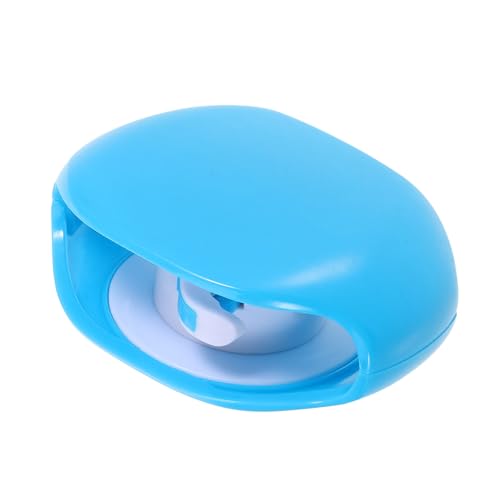 POPETPOP Enrouleur de câble automatique rétractable pour câble USB et casque Bleu