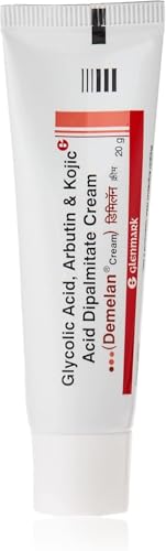 Demelan Cream Glycolic Acid Arbutin,Kojic Acid Hyper Pigmentation Skin Care 20g