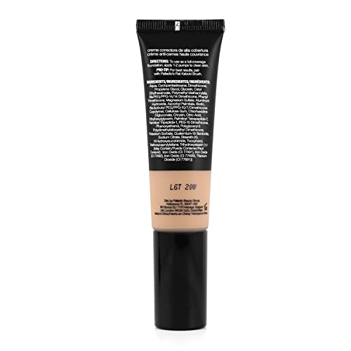 Palladio Full-Coverage Color Correction Cc Cream, Oil-Free With Peptides & Vitamin C, Best For Correcting Redness And Uneven Skin Tone, Buildable Foundation Coverage (Light 20W, Warm Undertone) #TOP7