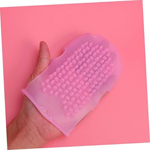 STAHAD 2 Pçs Escova De Luva De Banho Massageador Portátil Luvas De Spa Luva Corporal Escova De Massa