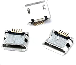 20pcs/lot 5 Pin SMT Socket Connector Micro USB Type B Female Placement SMD DIP Socket Connector