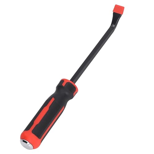 Ezweiji Brecheisen, Profi Hebeleisen Stemmhebel Brecheisen Brechstange mit Kunststoff Softgriff und Metall Schlagköpfen (8 inch)