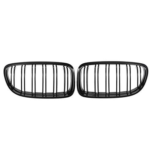 Parrillas parachoques delantero Serie 3 E90 doble listón y aspecto carbono