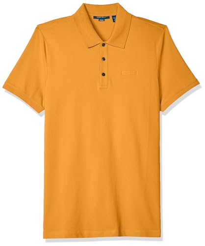Camisas, Tools Perry Ellis 4HSK7174817 Playera Polo Manga Corta para Hombre, Color Naranja, Talla Extra Grande