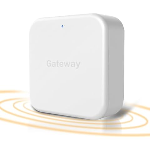 G2 Wi-Fi Gateway Bluetooth Gateway for TTLock, Gateway for Smart Door Lock, G2 Hub, Remote Control Smart Fingerprint Lock, Work with Alexa Voice Control Cover