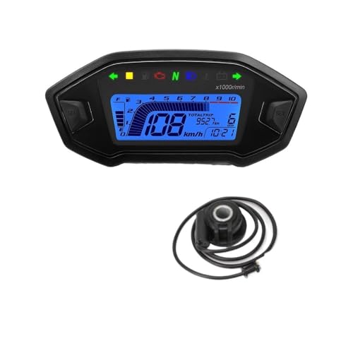 �I�[�g�o�C�̑��s�����v �I�[�g�o�C LED �f�W�^���^�R���[�^�[ 0-13000RPM 7 �F�o�b�N���C�g�_�b�V���{�[�h�Z���T�[���j�o�[�T�����s�����v 1�A2�A4 �V�����_�[�p