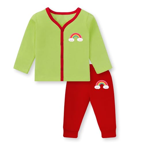 Image of TS LAVI TAVI Kids Printed Long Sleeve Pyjama Set with Top and Bottoms