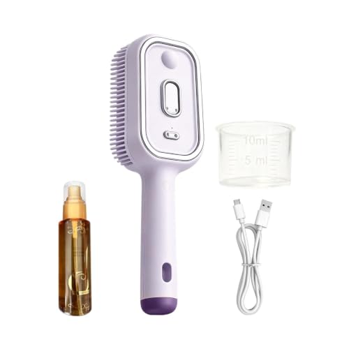 Cepillo con pulverizador de agua contra los enredos difíciles en mujeres