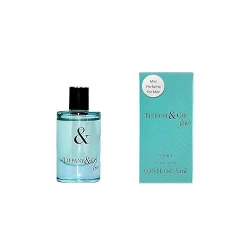 Tiffany & Co. Love for Him Eau De Toilette Mini Perfume Splash for Men .16 Fl Oz