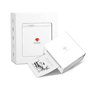 Phomemo Mini Bluetooth Mobile Printer – M02 Pocket Thermal Printer Portable Hand-held Ink-less Printers, Compatible with…