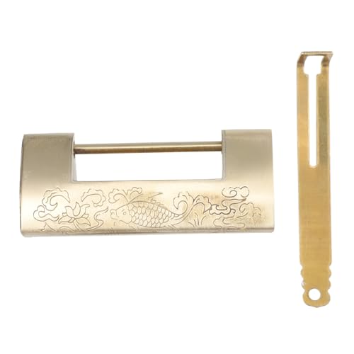 HOMOCONO 1 juego Cerradura Antigua de para Joyeros Mini Candado Decorativo Vintage con para Cajas de Almacenamiento de Joyas y Accesorios