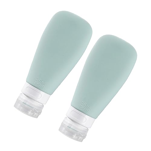 FOMIYES 4 Peças De Garrafa Descartável De Silicone Vazia Garrafa De Silicone Recarregável Garrafa De