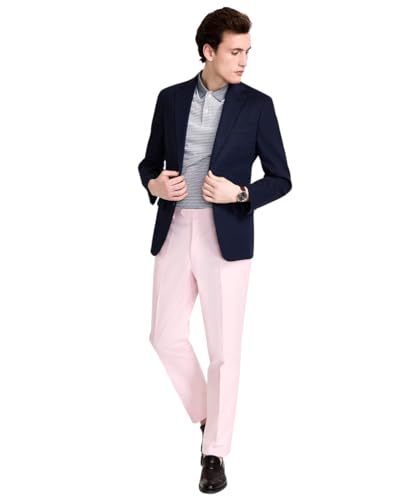 Image of Tommy Hilfiger Mens Modern fit Sport Coat Blazer 36 R Navy Blue Solid Linen